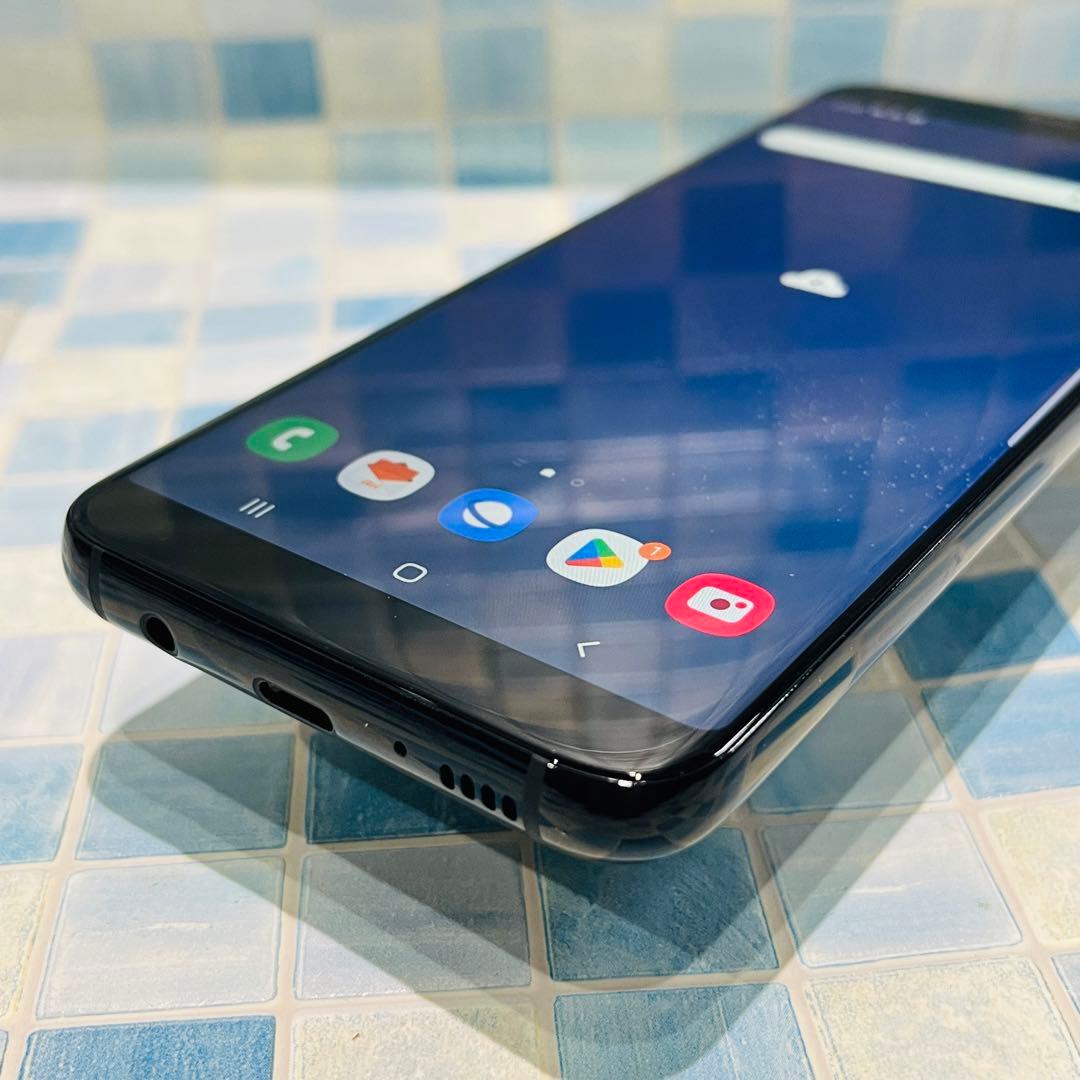 SIMフリー Galaxy S8+ 64GB ミッドナイトブラック 電池良好