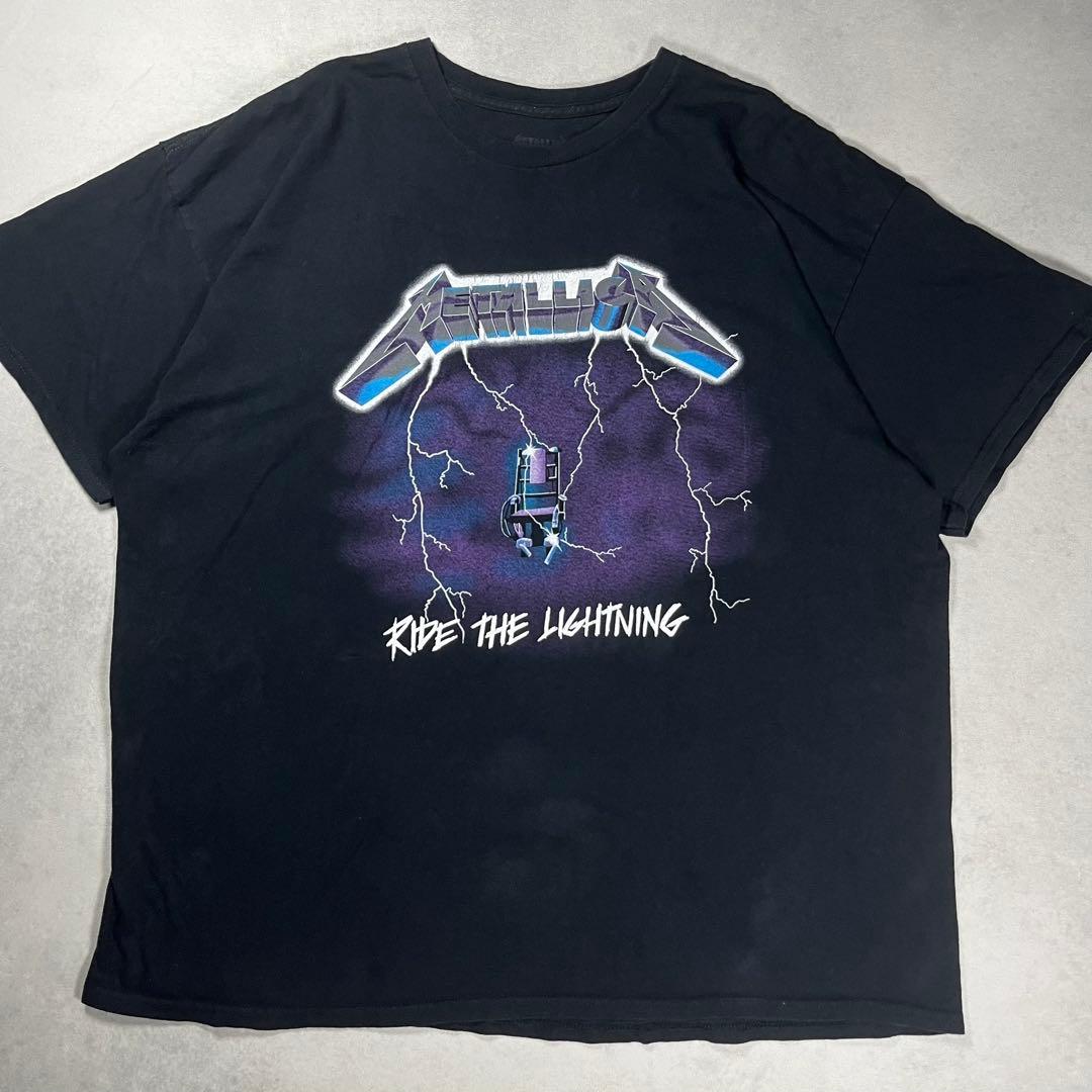 メタリカ オフィシャル ライドザライトニング Tシャツ バンドTシャツ バンT