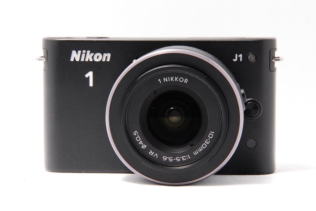 【低ショット477回】Nikon 1 J1 ブラック 元箱付き 初心者おすすめ