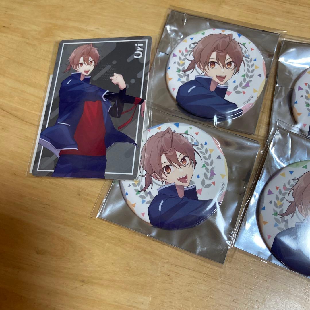 カラフルピーチ　からぴち　ファンミ　缶バッジ　うり　購入特典カード