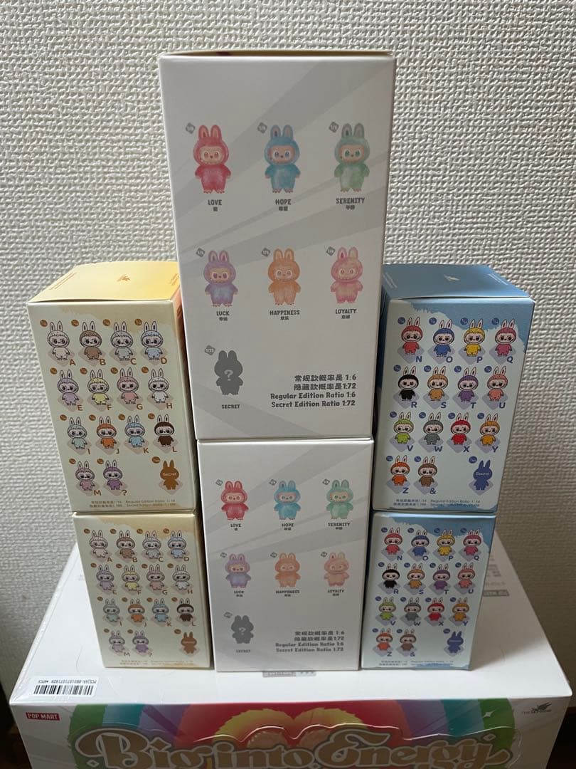 【正規品・未開封】Labubu 6ピース