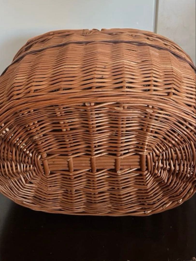 FOBcoopフォブコープ カゴバッグ 蓋付きバスケット フランス柳製