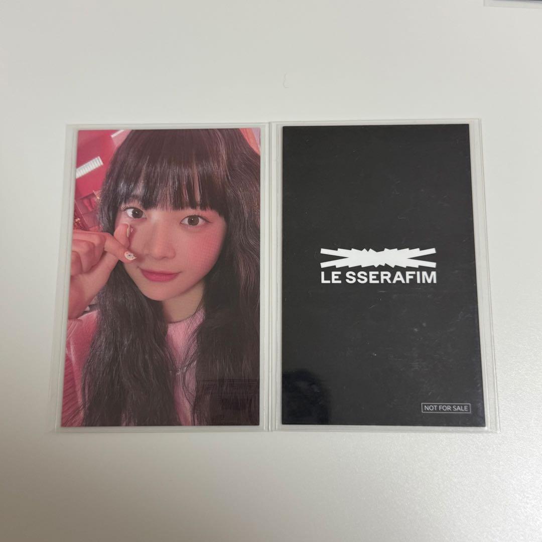 LE SSERAFIM ルセラ FEARLESS ラキドロ トレカ ウンチェ