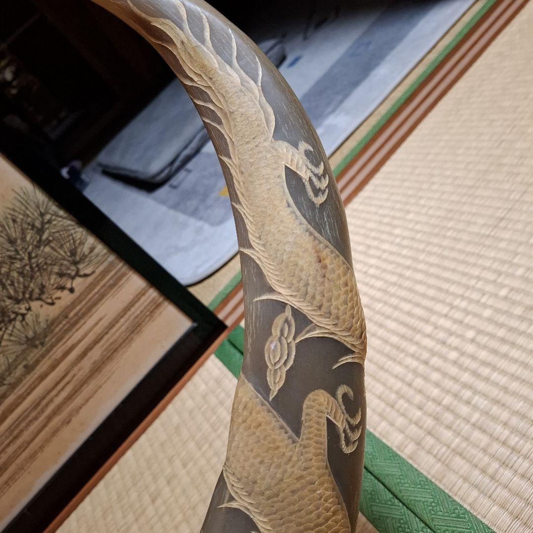 水牛っぽい角　アンティーク