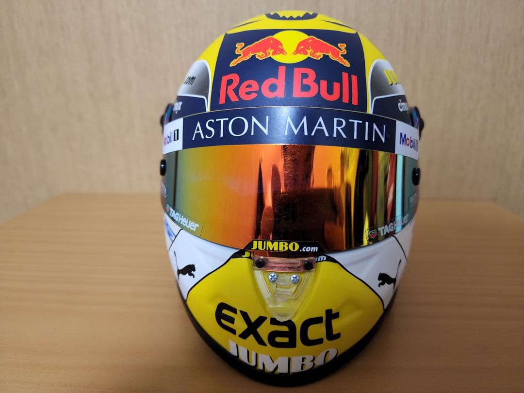 マックス・フェルスタッペン レッドブル1/2ヘルメット2019年オーストリアGP