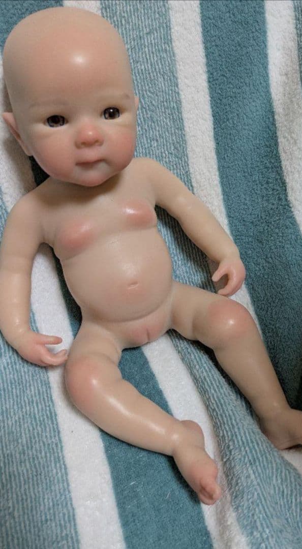 ❤お世話セット付き❤リボーンドールフルシリコン お口が開く可愛い女の子