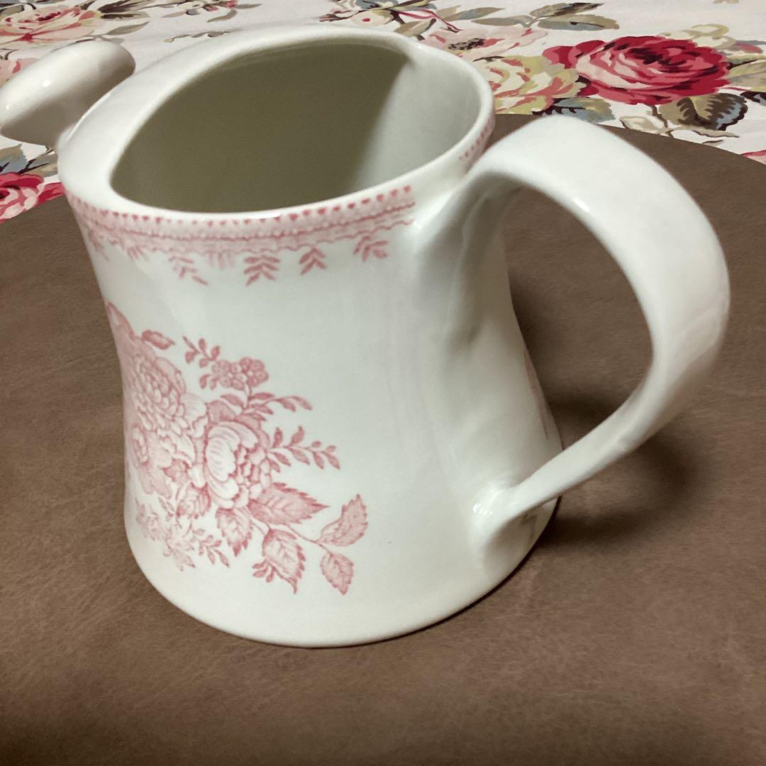 希少　バーレイ　ピンクアジアティックフェザンツ　ジャグ　水差し