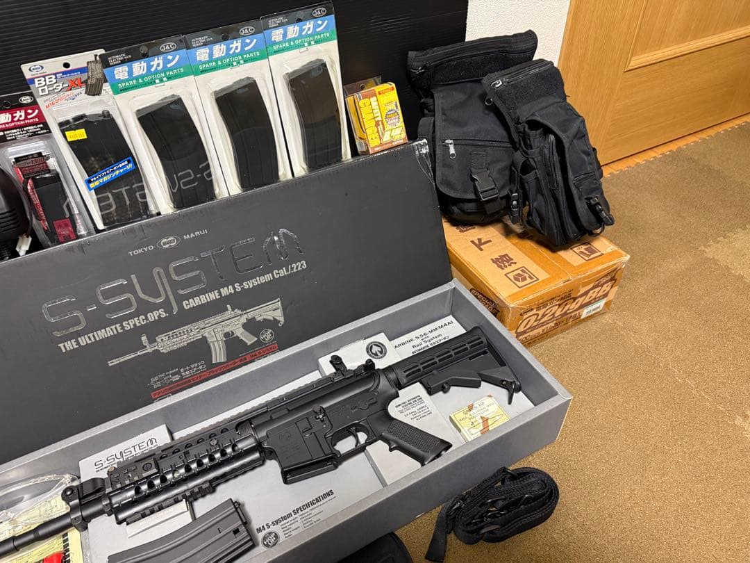 東京マルイ 絶版未使用品 カービン M4 S-SYSTEM