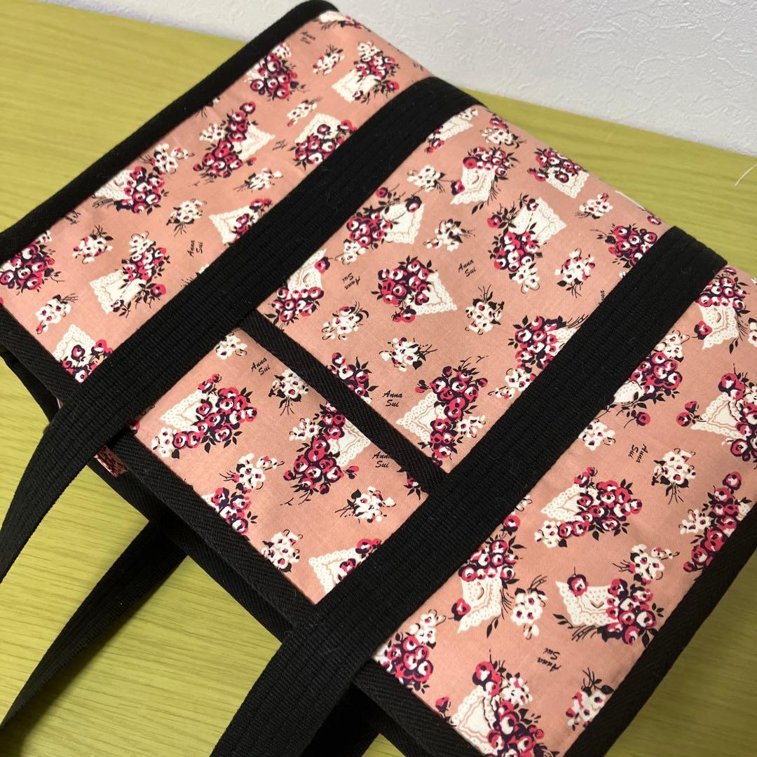 アナスイ　パイピング　トートバック　A4サイズ　横33×縦26×マチ15㎝