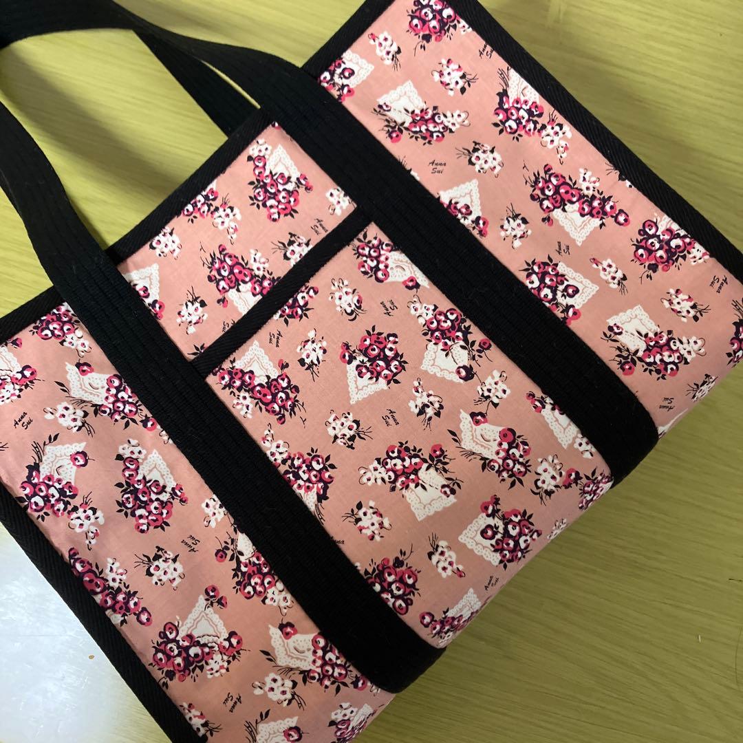 アナスイ　パイピング　トートバック　A4サイズ　横33×縦26×マチ15㎝