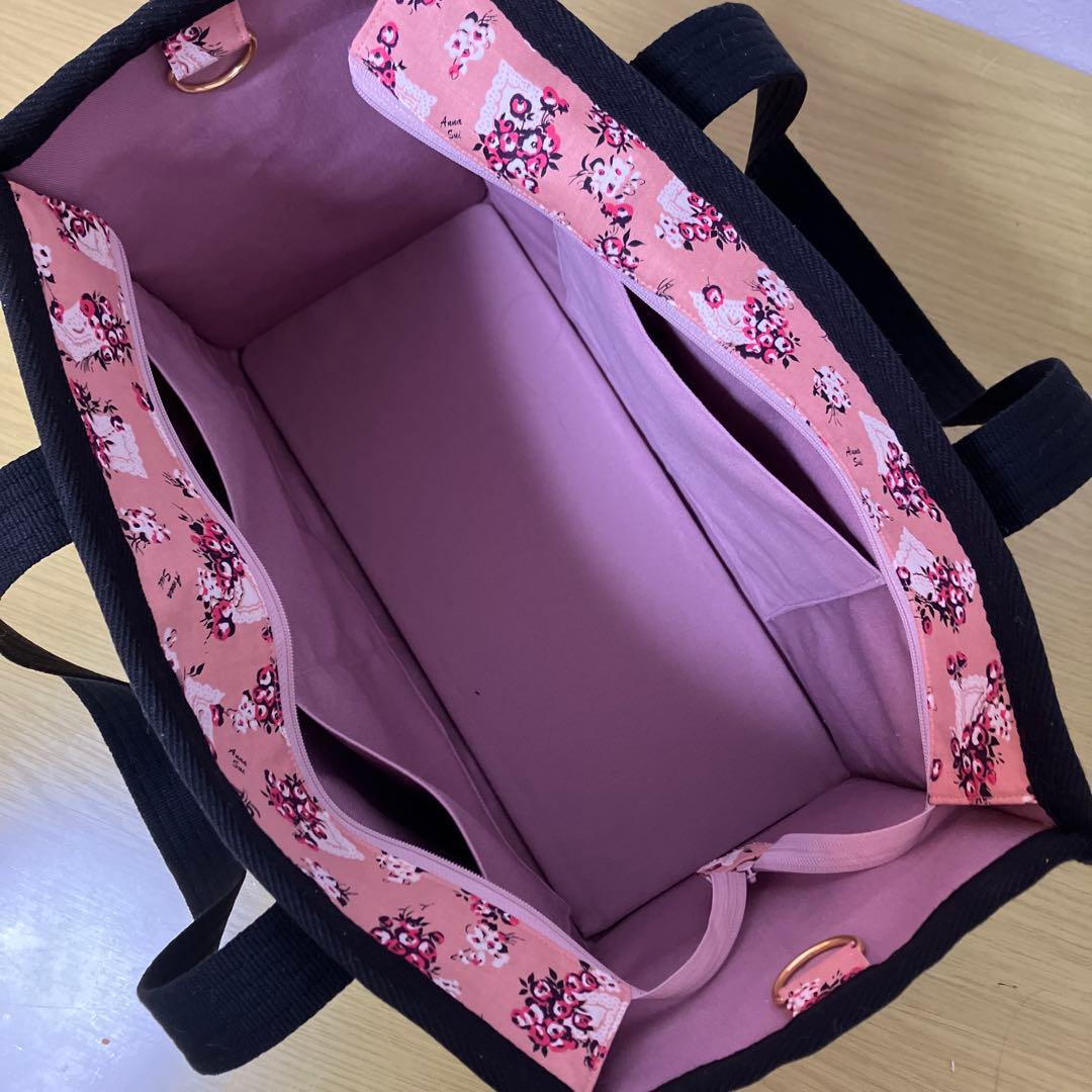 アナスイ　パイピング　トートバック　A4サイズ　横33×縦26×マチ15㎝