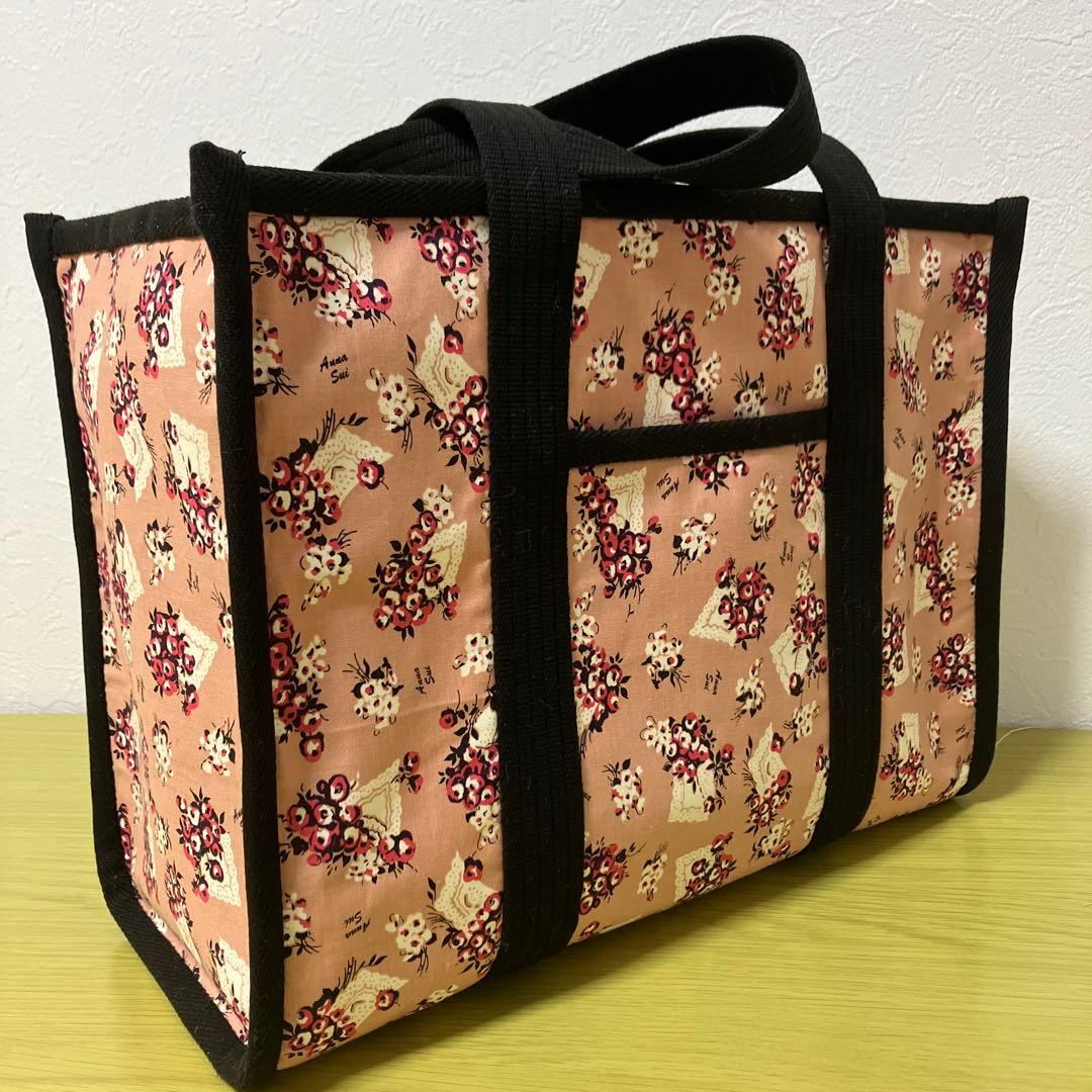 アナスイ　パイピング　トートバック　A4サイズ　横33×縦26×マチ15㎝