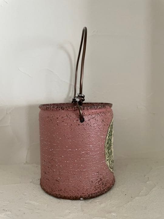 リメ缶　リメ鉢　多肉植物　観葉植物　リメイク缶No32