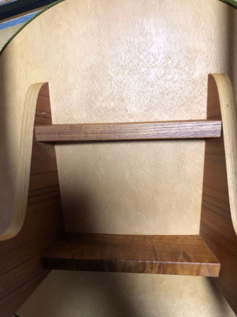 天童木工　低座イス　グリーン系　④ 商品説明必読