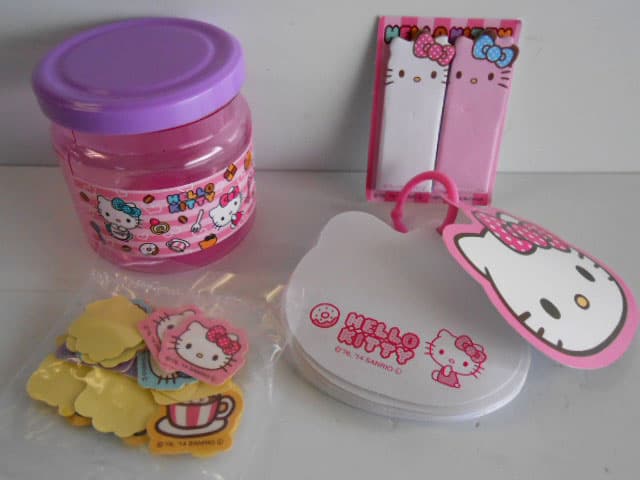 ♯Kom28EzキティHELLO KITTYダイカットグッズコレクション全6種