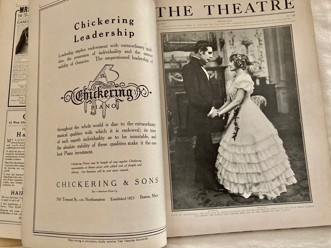 アンティ-クBOOK(THE THEATRE 1912年)
