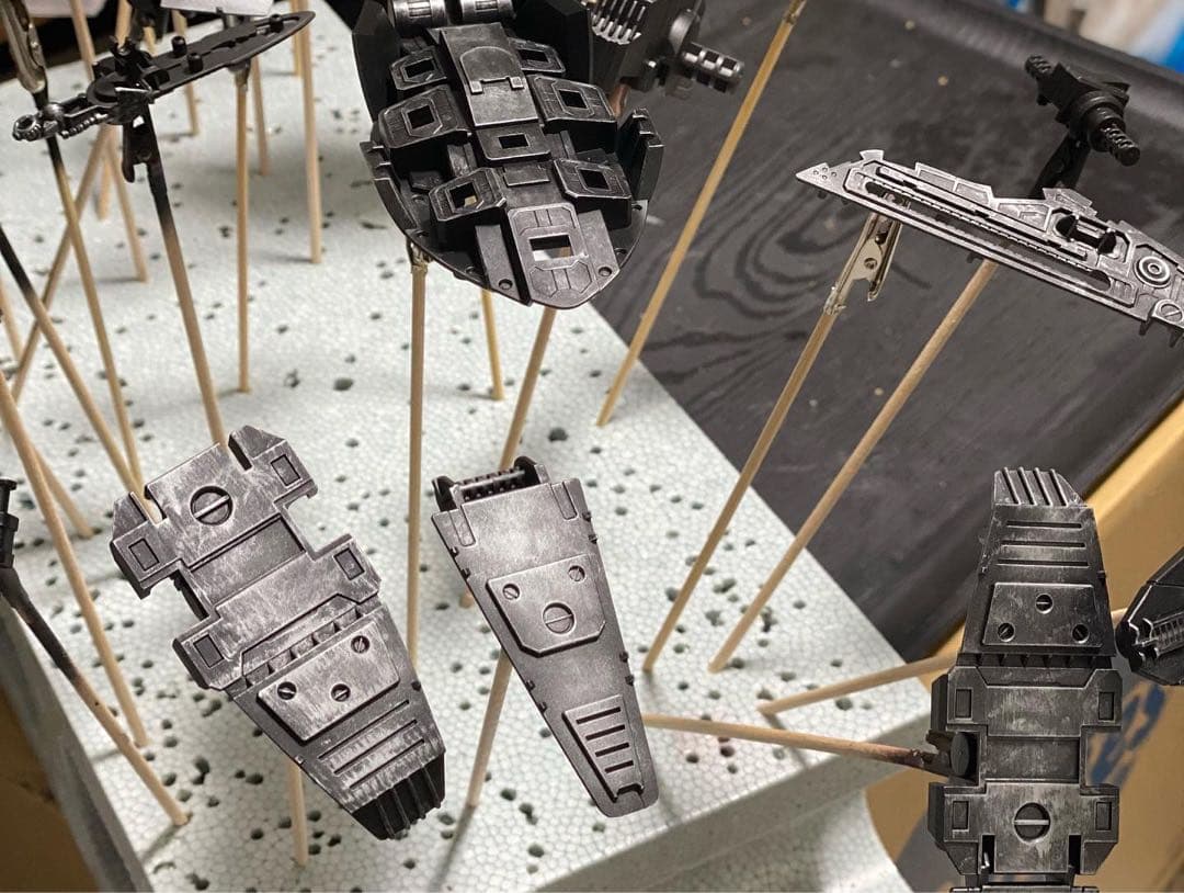 HGナイチンゲール　キャンディ塗装