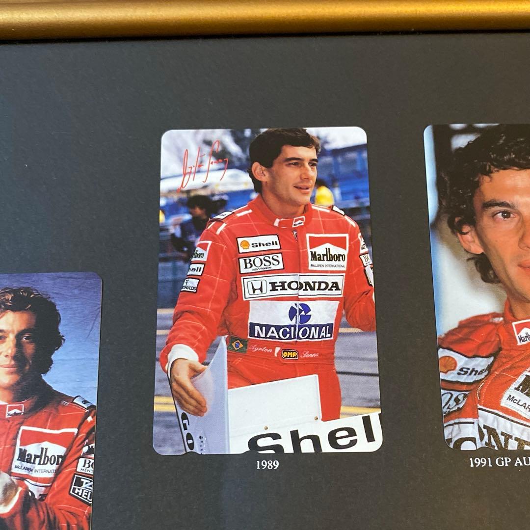 【額装】アイルトン・セナ ヒストリー コレクション 4 ／ 1989〜1993年