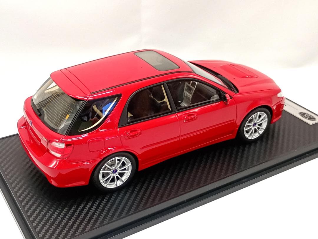ラドスケール 1/18 サーブ 9-2X エアロ (レッド) 120台限定