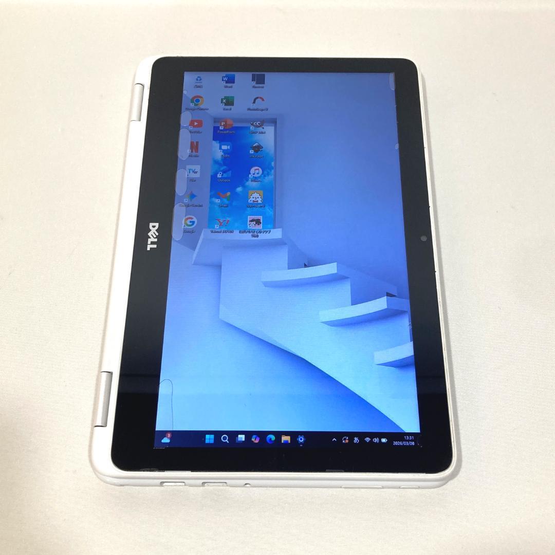 初心者✨快適・オフィス・タッチパネル✨白✨すぐ使えるノートパソコン◇T531-1