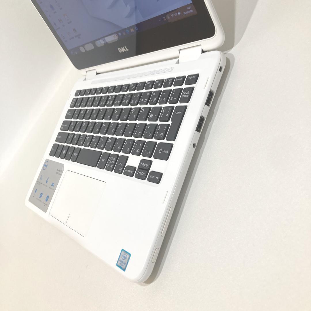 初心者✨快適・オフィス・タッチパネル✨白✨すぐ使えるノートパソコン◇T531-1