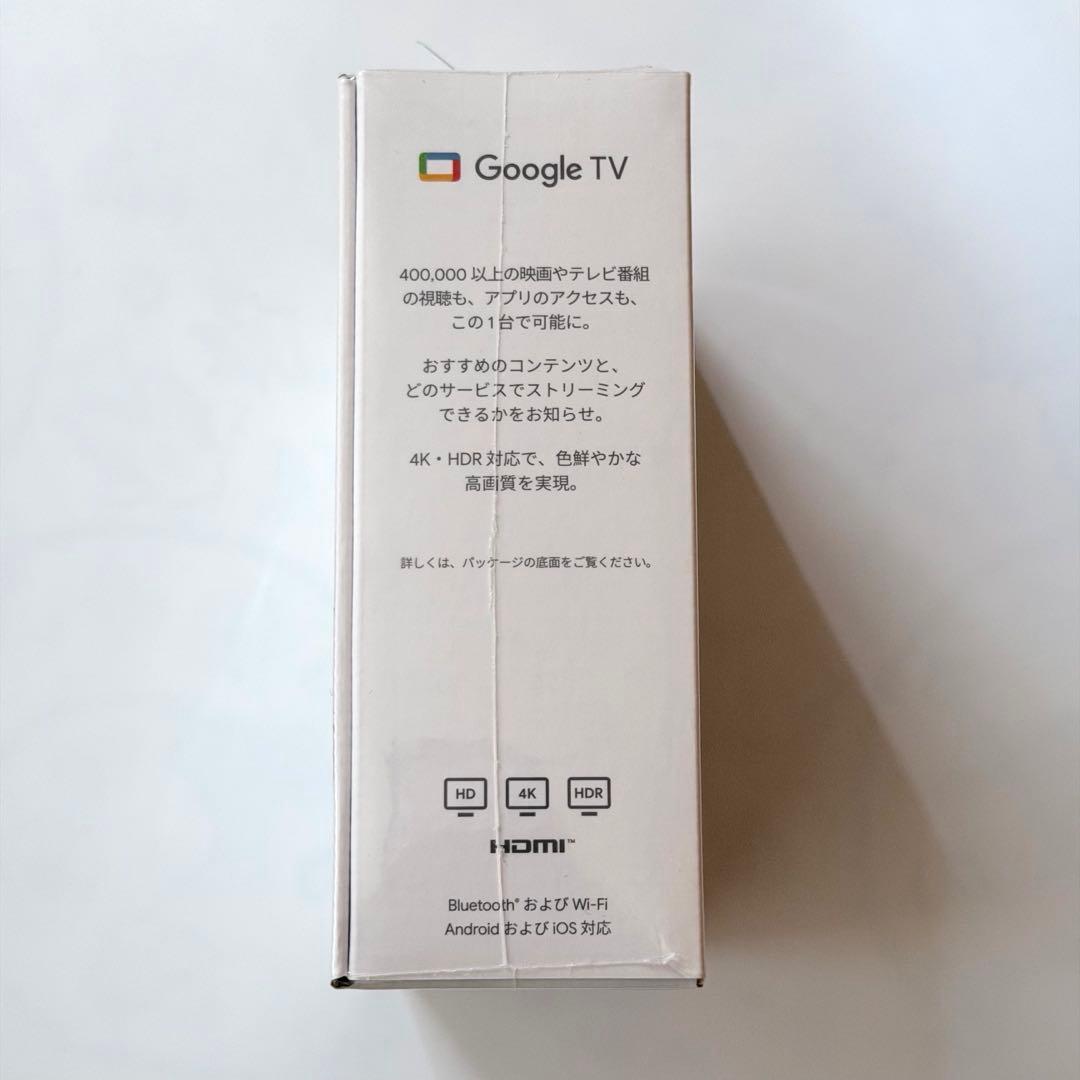 新品｜Google Chromecast with Google TV 4K