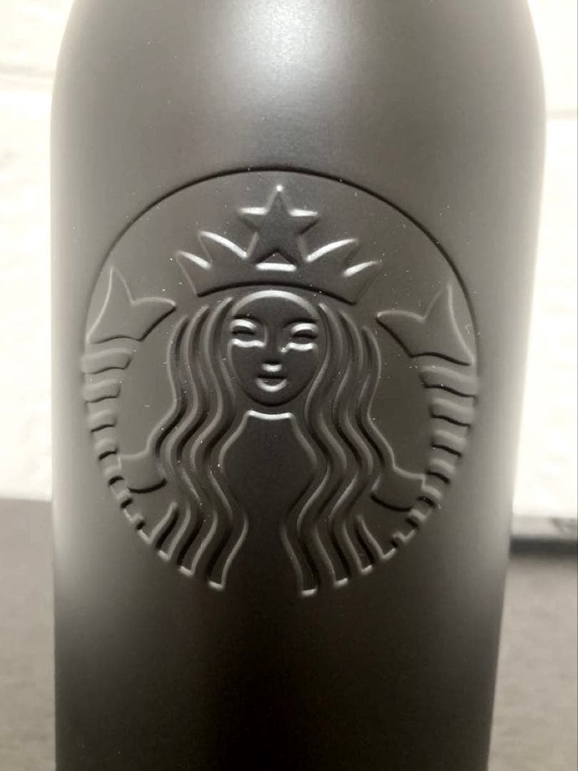スタバ ステンレスロゴボトルマットブラック473ml