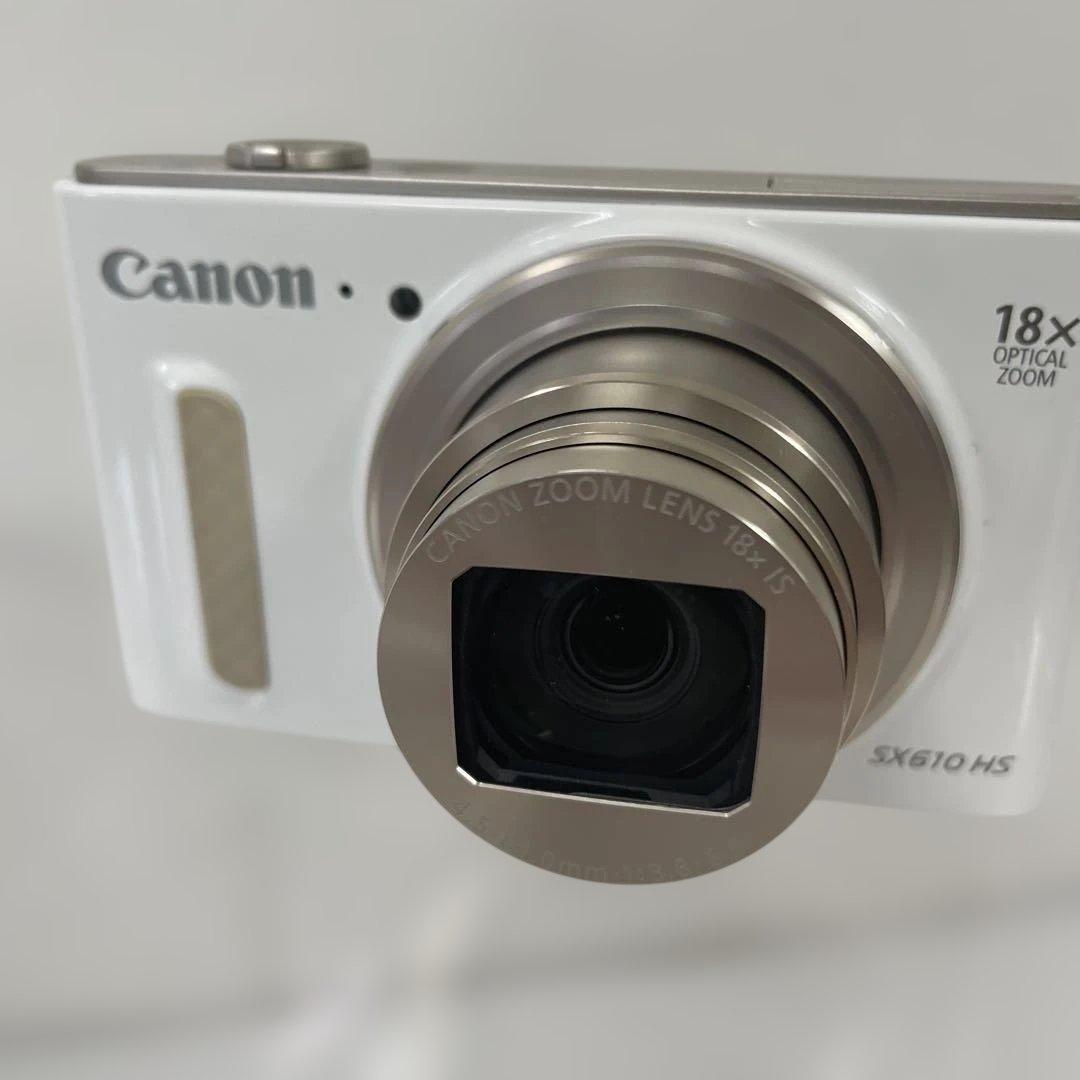 【美品】Canon PowerShot SX610 HS ホワイト