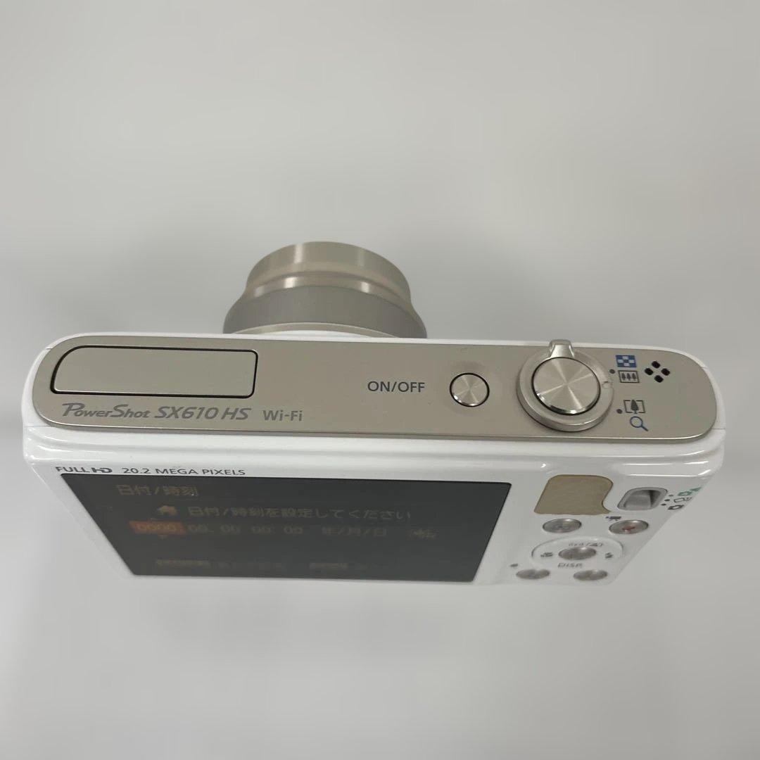 【美品】Canon PowerShot SX610 HS ホワイト