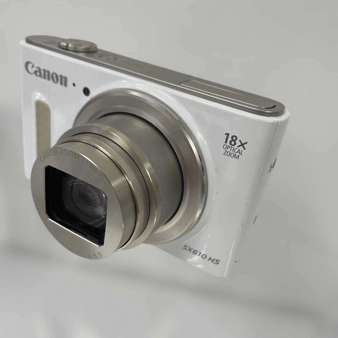 【美品】Canon PowerShot SX610 HS ホワイト
