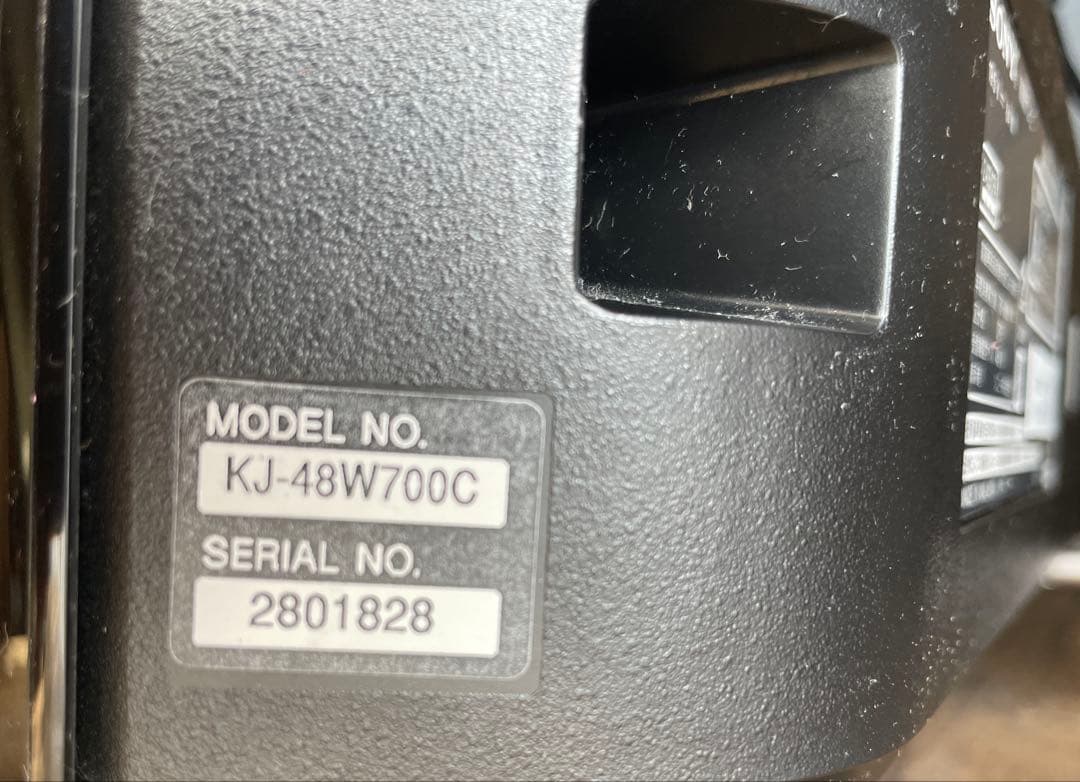 【画面傷アリ】SONY KJ-48W700C リモコン付