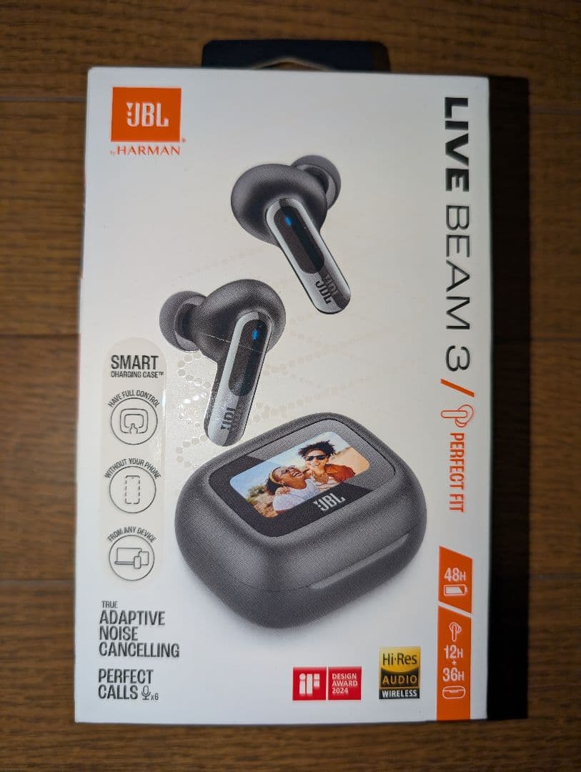 JBL LIVE BEAM 3 ワイヤレスイヤホン