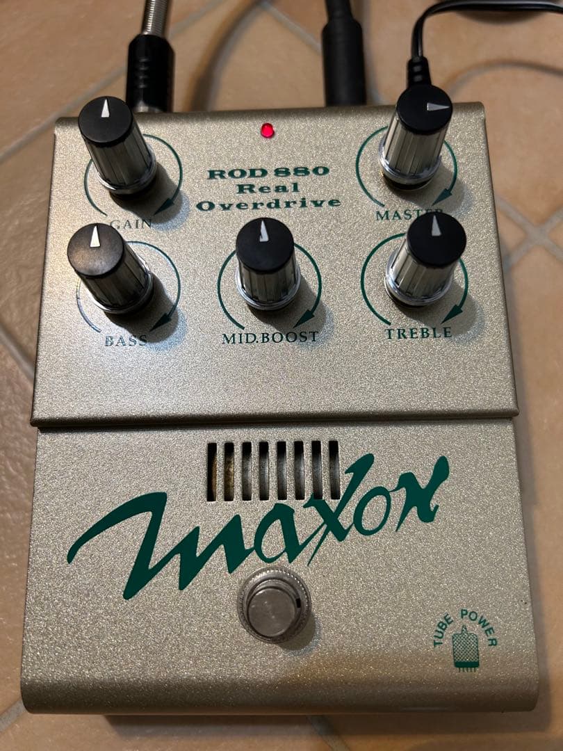 【美品】真空管名機　MAXON ROD880 RealOverDrive