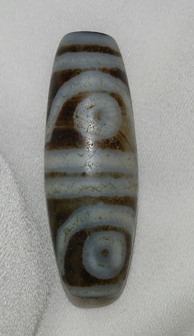 チベットビーズ老天珠 天然石 品名:四眼天珠