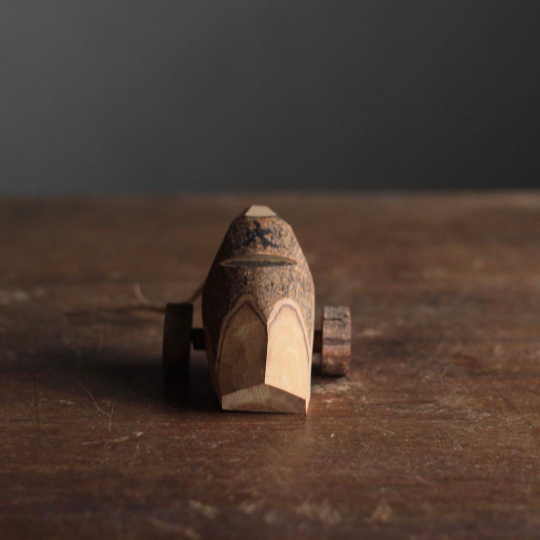 人吉 うずら車 住岡忠嘉 古道具 アンティーク 郷土人形 民芸 オブジェ