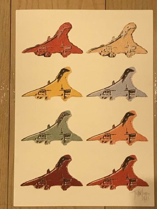 【激レア】エールフランス　コンコルド　機内食メニュー＆機内販売カタログ