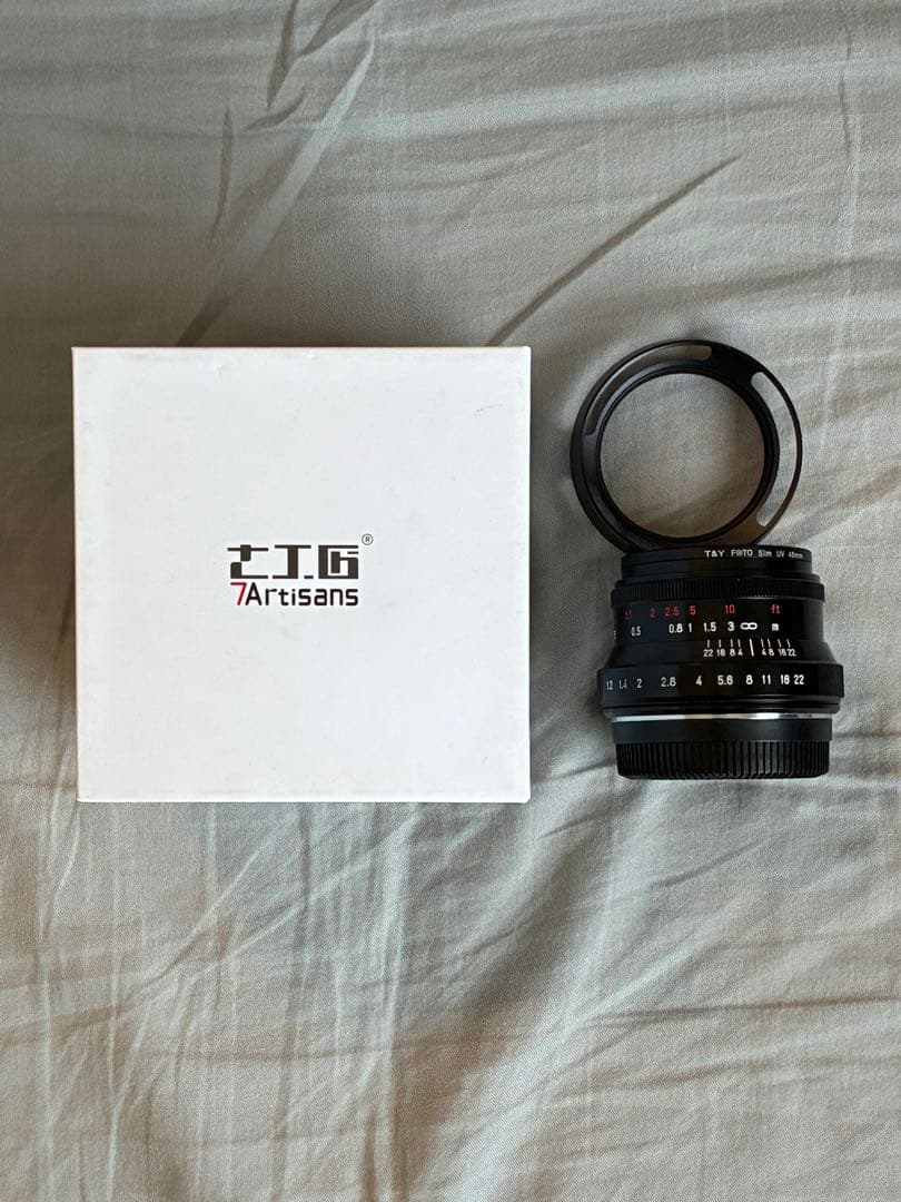 極美品 Xマウント 7Artisans 35mm F1.2 Mark II FX