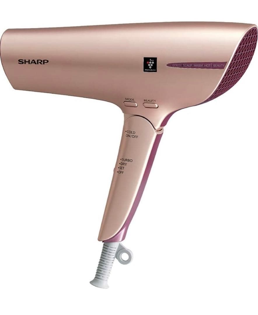 箱無し　シャープドライヤー　IB-JP9 ゴールド系　ピンク
